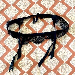 I.D. Sarrieri Black Lace Garter Belt | European Lingerie from Romania si…